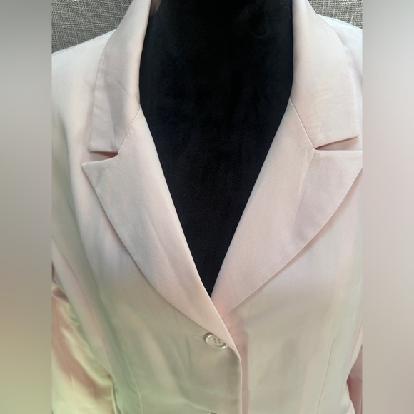 Vintage Newport News Easy Style Pink Blazer Size 14 - Picture 5 of 9